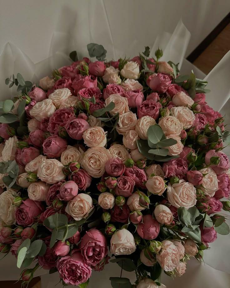 Cobalt Linen Haven workshop space where corporate flower arrangements are designed and prepared for business delivery